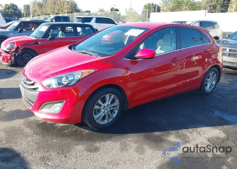 2013 Hyundai Elantra Gt из США, поврежденный, VIN KMHD35LEXDU035927